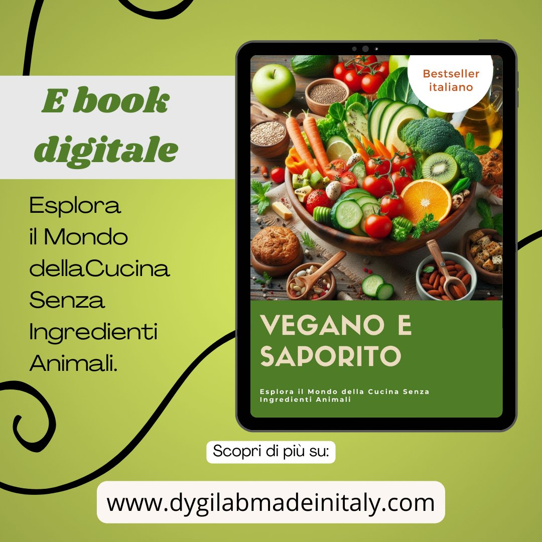 VEGANO E SAPORITO - Dygilab Made in Italy